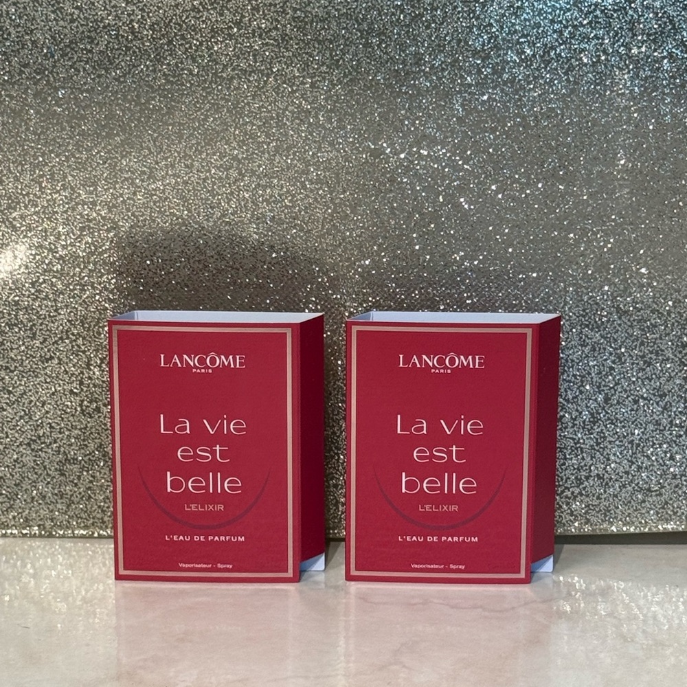 5 for $25 item 🌺 Lancome La Vie Est Belle L’elixir Samples x2